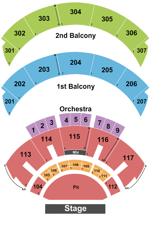 Hard Rock Live At The Seminole Hard Rock Hotel & Casino Disturbed Seating Chart